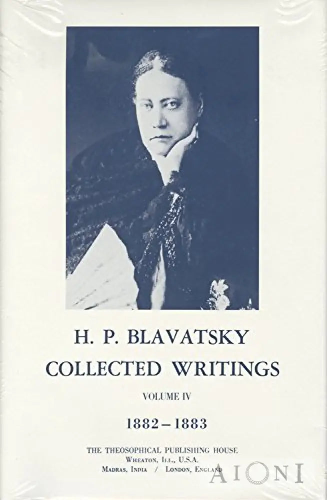Collected Writings Vol. Iv (1882-1883) Kirjat