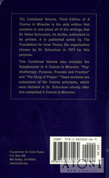 A Course in Miracles – Combined Volume - kirjat