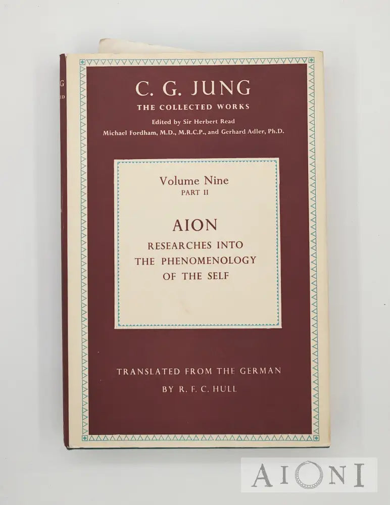 Aion: Researches Into The Phenomenology Of Self Kirjat