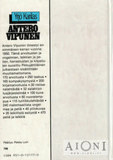 Antero Vipunen - Kirjat