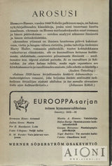 Arosusi - Kirjat