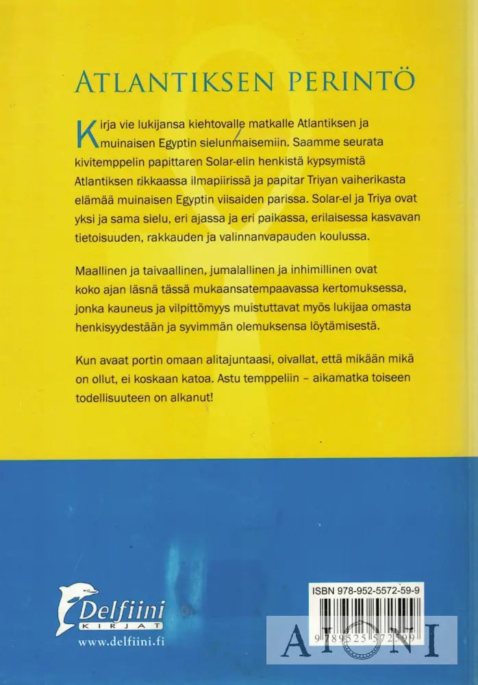 Atlantiksen perintö Kirjat