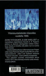 Avoin yhteiskunta ja sen viholliset Kirjat