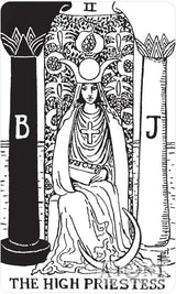 Black & White Rider-Waite Tarot