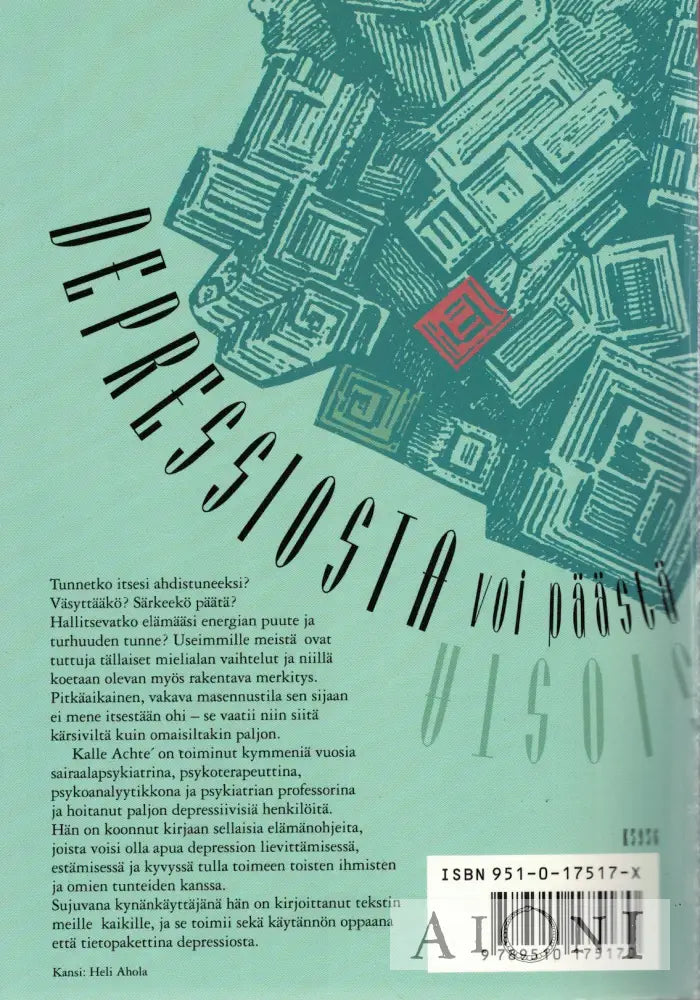 Depressiosta voi päästä Kirjat