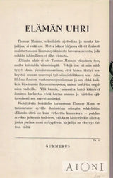 Elämän uhri Kirjat