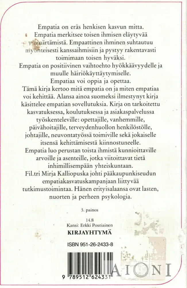 Empatia – Tie ihmisyyteen Kirjat