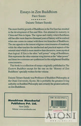 Essays in Zen Buddhism – First Series - Kirjat