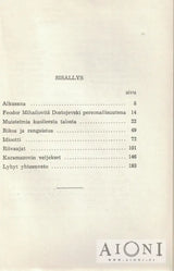 F. M. Dostojevski mystikkona Kirjat