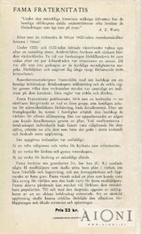 Fama fraternitatis Kirjat