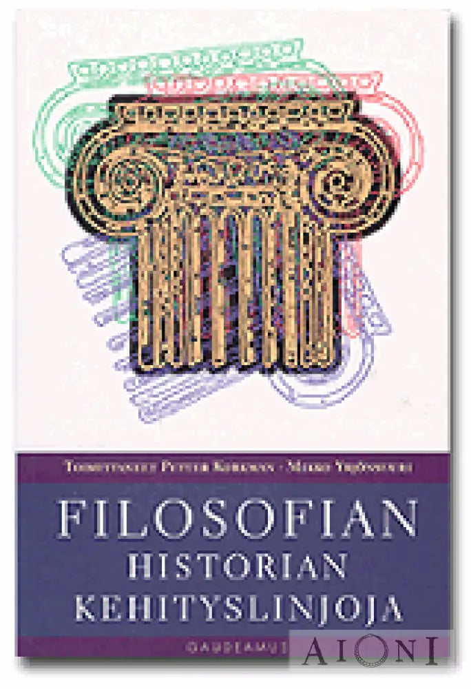 Filosofian Historian Kehityslinjoja Kirjat