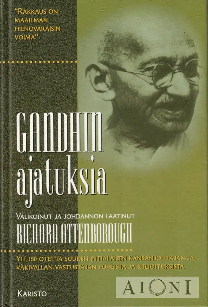 Gandhin ajatuksia Kirjat