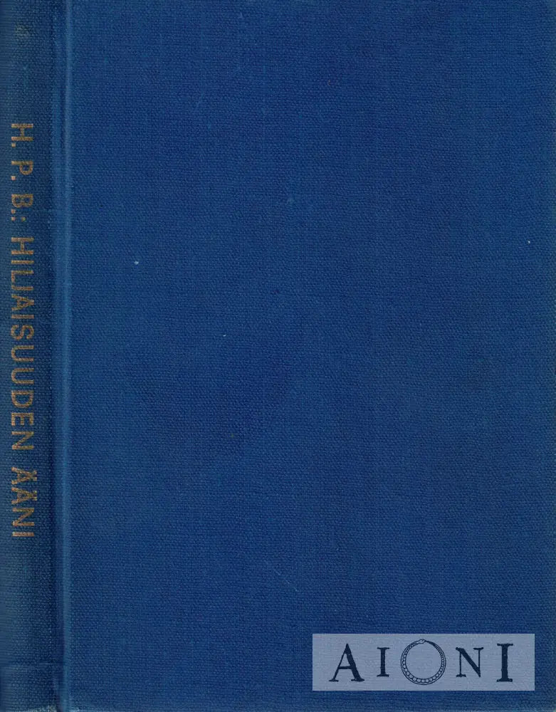 Hiljaisuuden ääni Kirjat