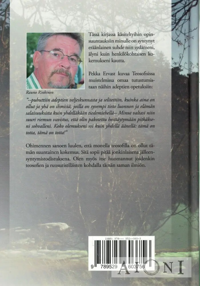 Ihminen luonto ja aikainviisaus Kirjat