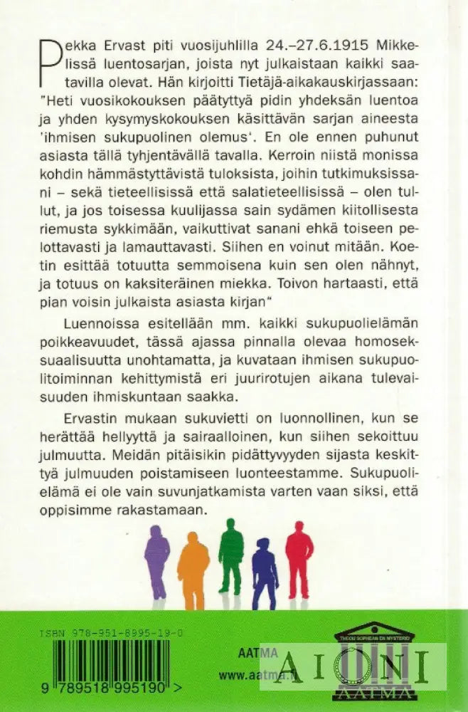 Ihmisen sukupuolinen olemus Kirjat