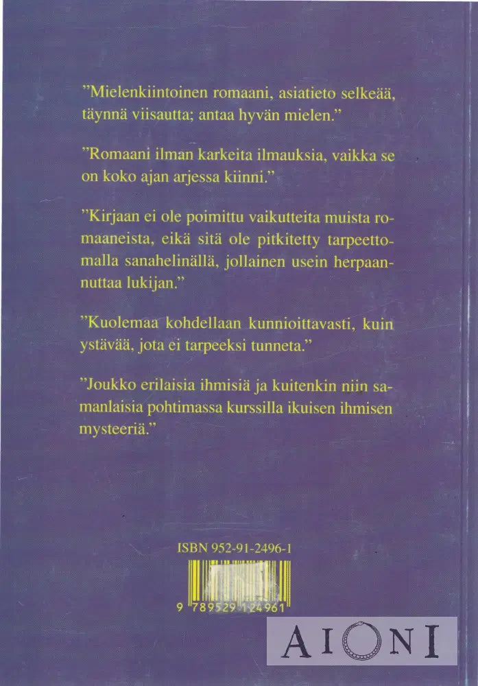 Ikuinen ihminen Kirjat