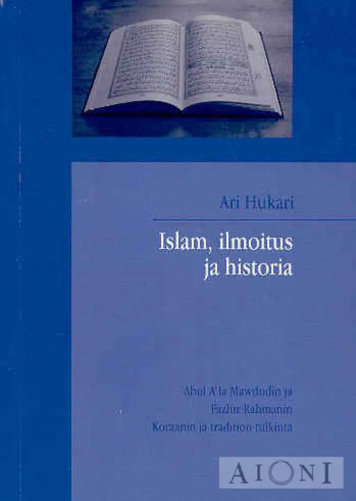 Islam Ilmoitus Ja Historia Kirjat