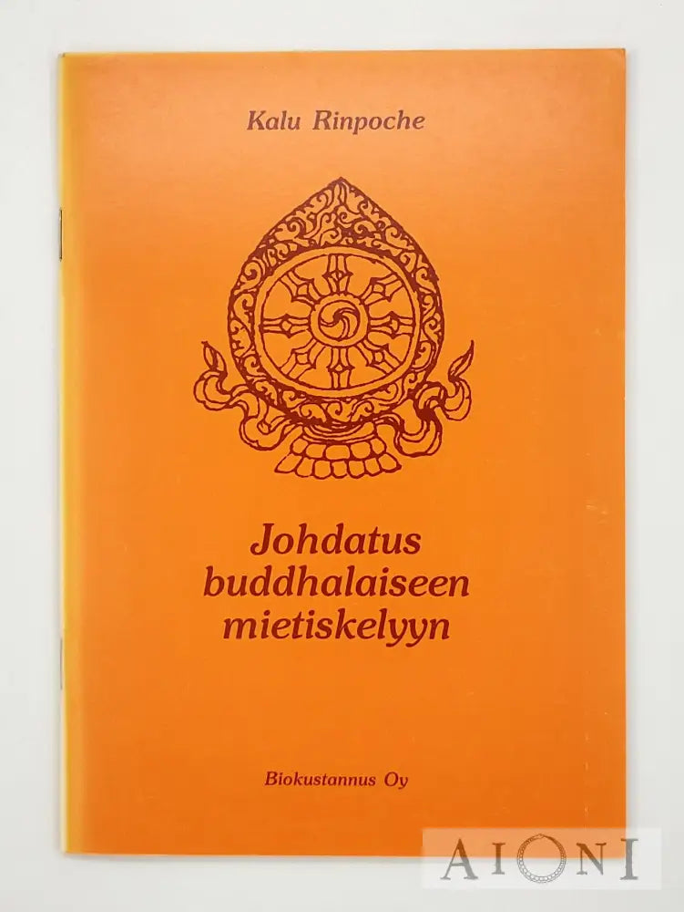 Johdatus Buddhalaiseen Mietiskelyyn Kirjat
