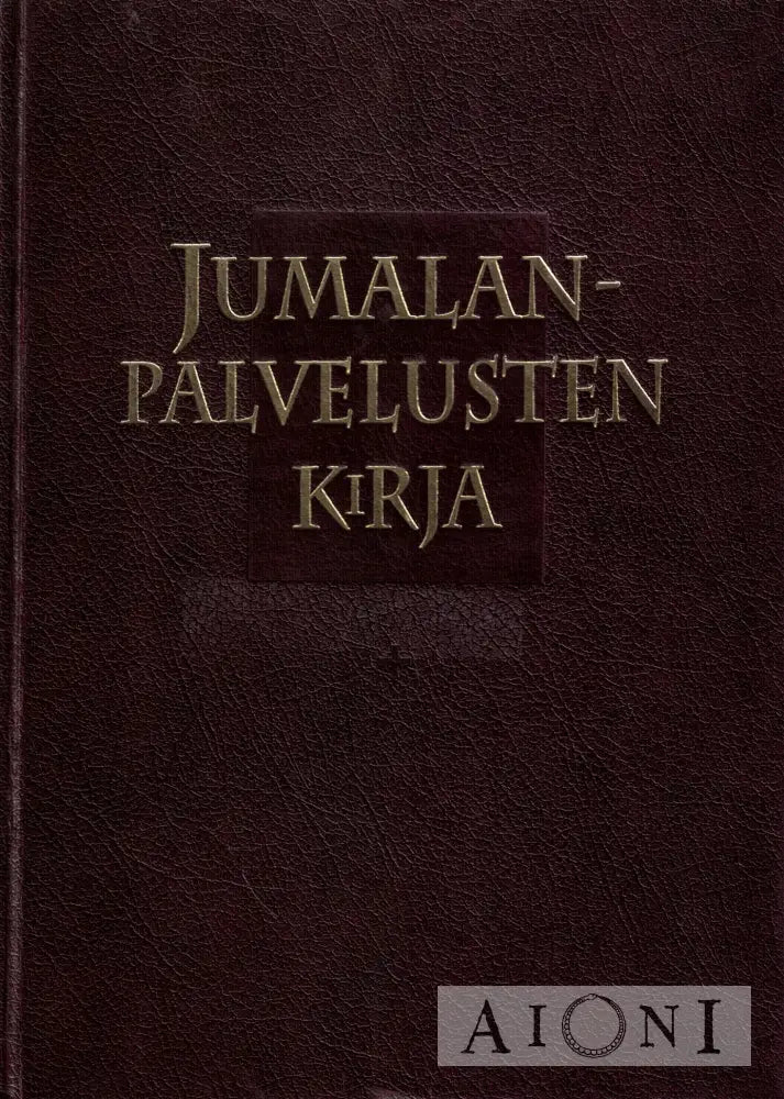 Jumalanpalvelusten kirja Kirjat