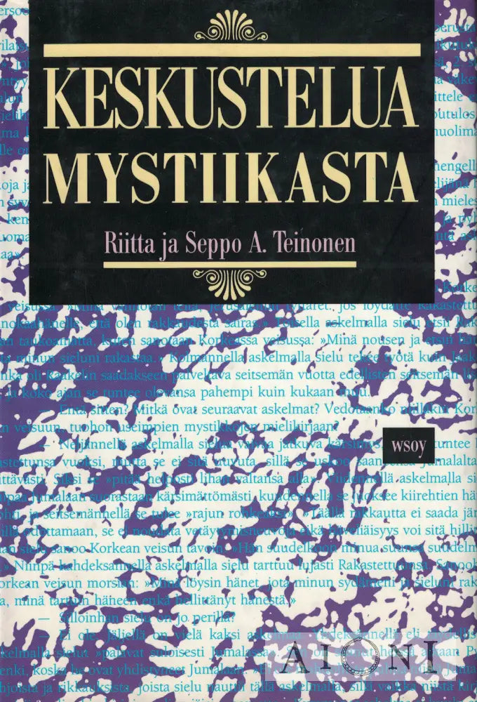 Keskustelua mystiikasta Kirjat