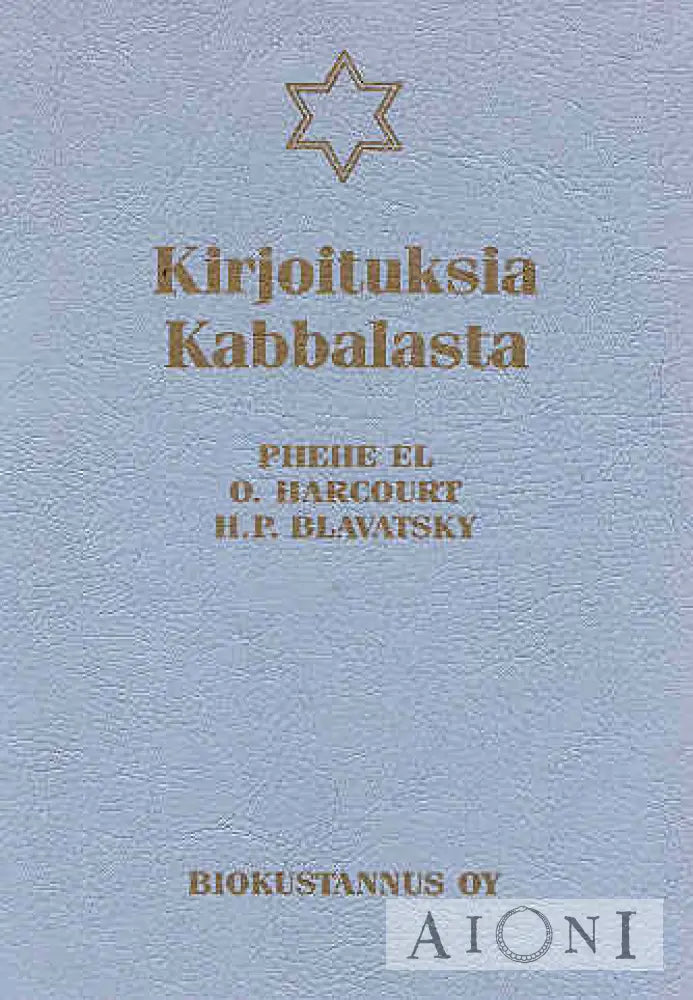 Kirjoituksia Kabbalasta Kirjat