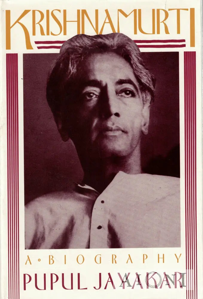 Krishnamurti a Biography Kirjat