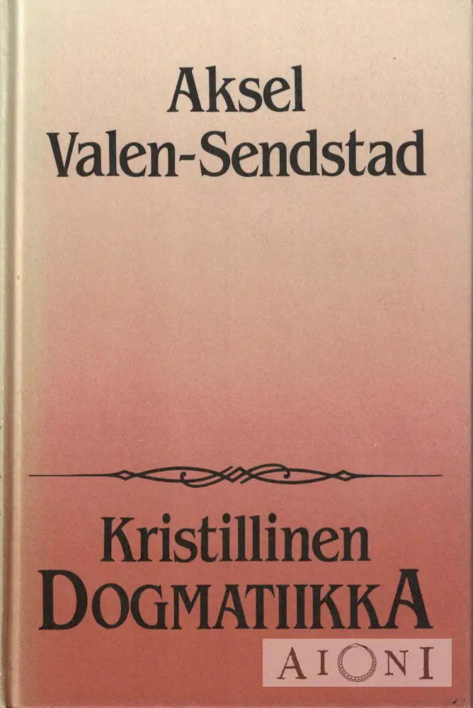 Kristillinen dogmatiikka Kirjat