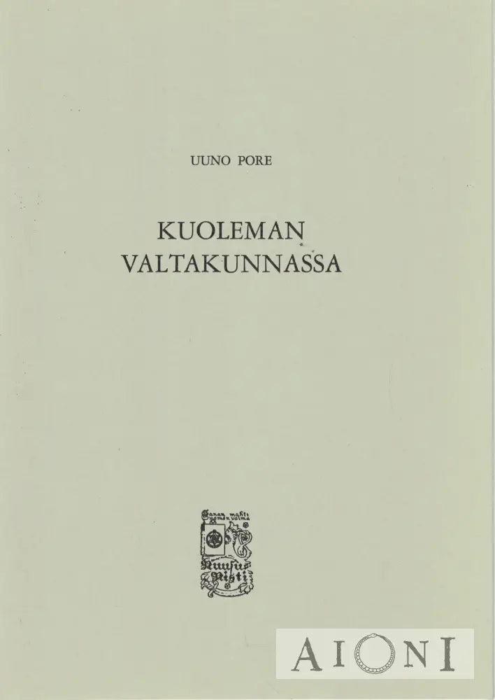 Kuoleman valtakunnassa Kirjat