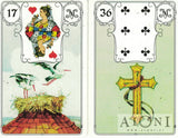 Lenormand Blue Owl (pakka) - Kortit