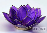 Lootuslyhty Violetti Kynttilänjalat