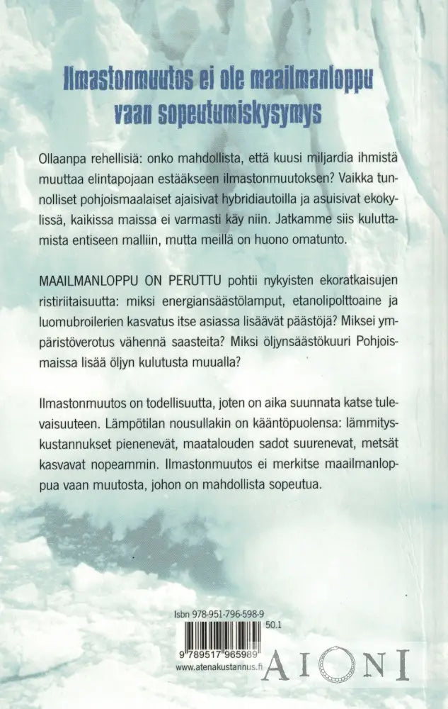 Maailmanloppu on peruttu Kirjat