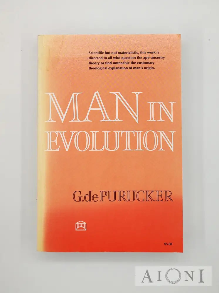 Man In Evolution Kirjat