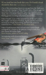 Man’s Search for Meaning - Kirjat