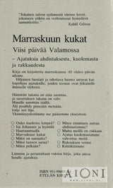 Marraskuun kukat - Kirjat