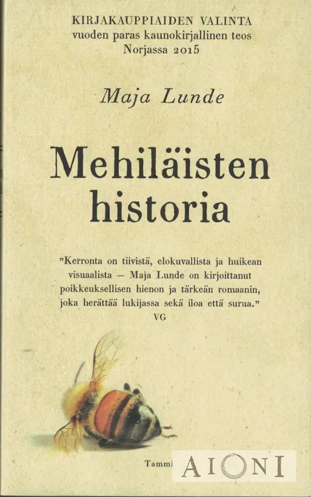Mehiläisten historia Kirjat
