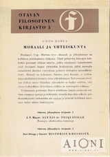 Moraali ja yhteiskunta Kirjat