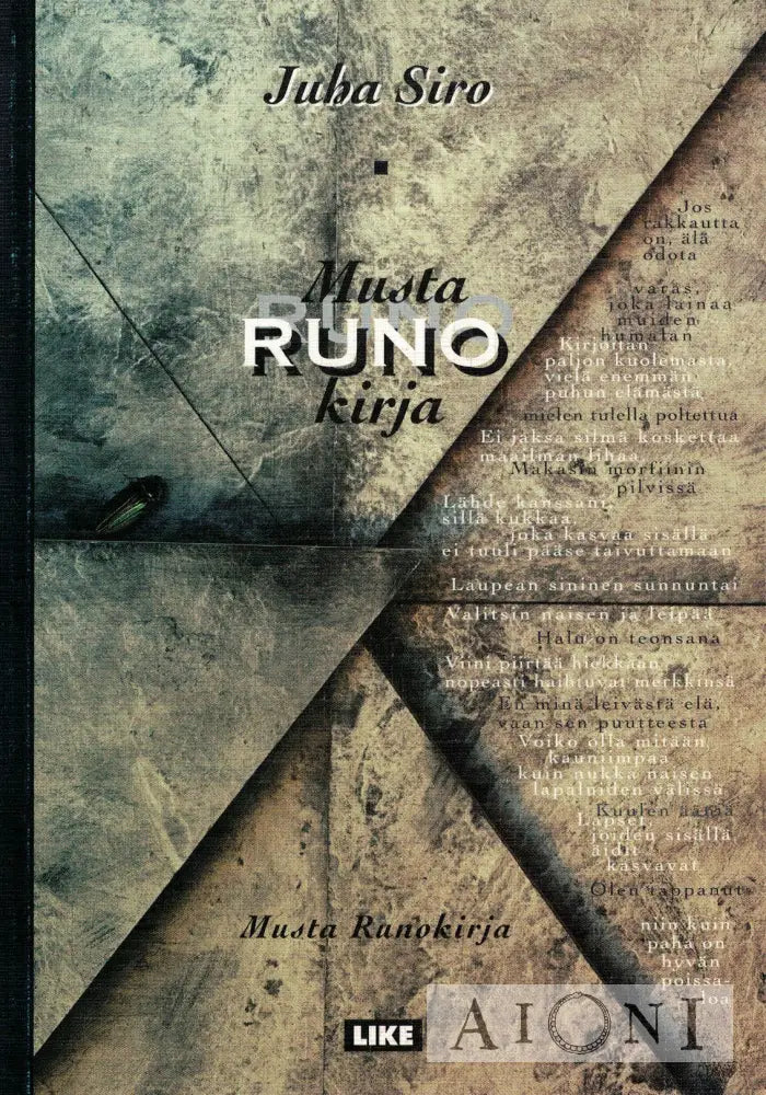 Musta runokirja Kirjat