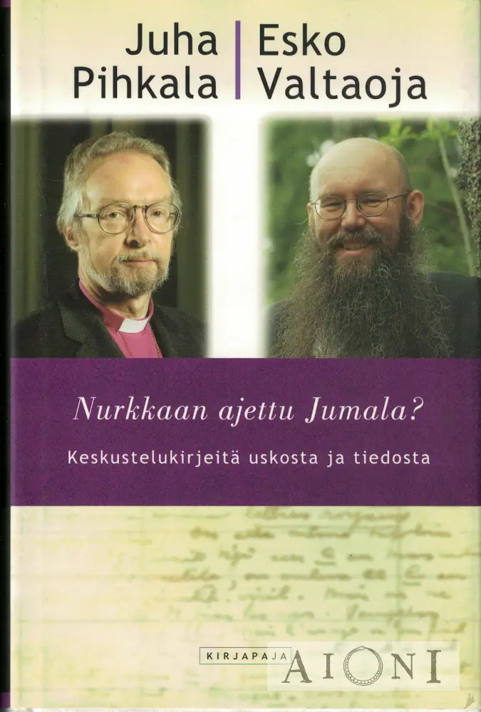 Nurkkaan ajettu Jumala? Kirjat