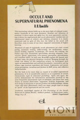 Occult and Supernatural Phenomena Kirjat