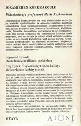 Omaelämäkerralinen tutkielma. Psykoanalyyttinen käsitys sielunelämän kehityksestä Kirjat