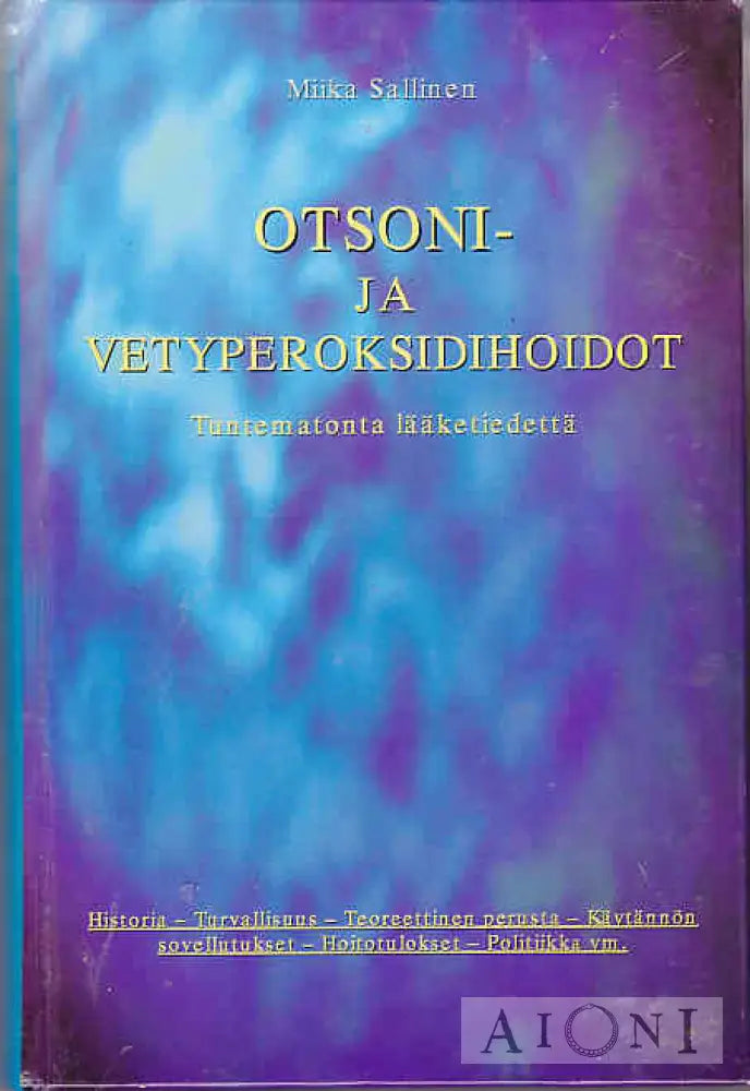 Otsoni- Ja Vetyperoksidihoidot Kirjat