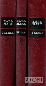 Pääoma 1-3 Kirjat