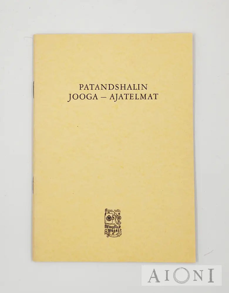 Patandshalin Jooga-Ajatelmat Kirjat
