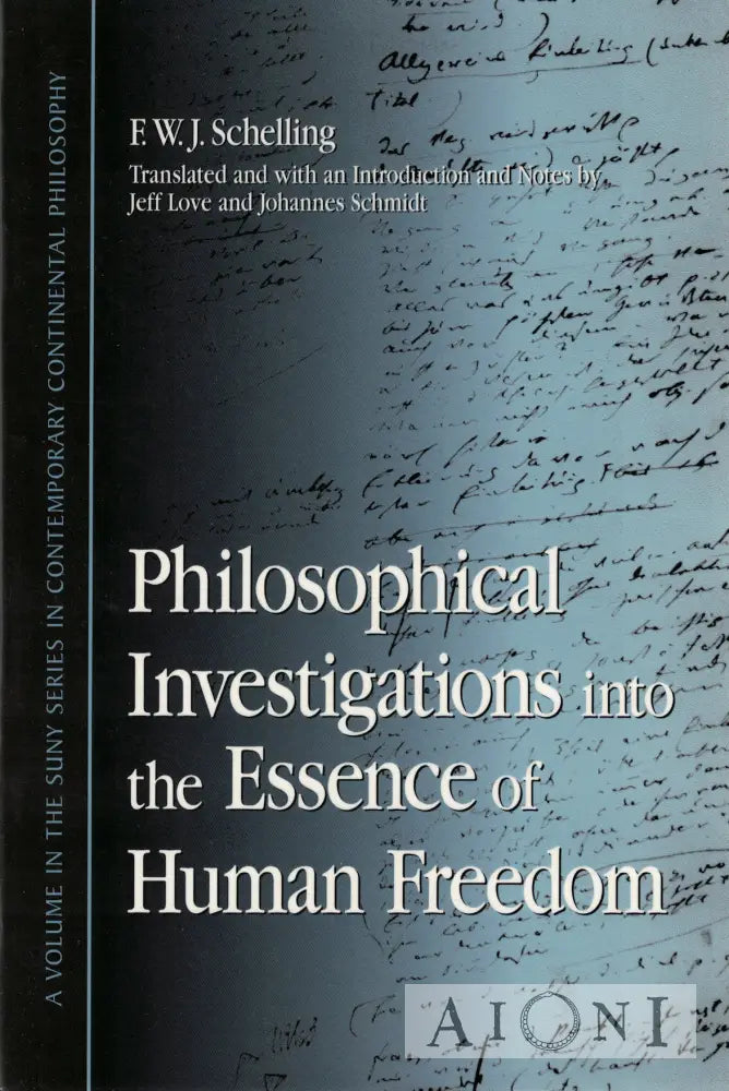 Philosophical Investigations into the Essence of Human Freedom Kirjat