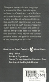 Politics and the English Language Kirjat