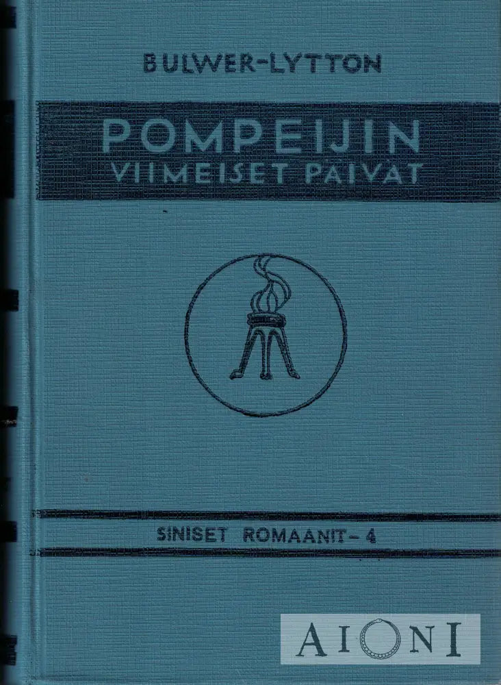 Pompeijin viimeiset päivät Kirjat