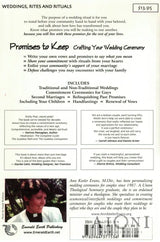Promises to Keep – Crafting Your Wedding Ceremony Kirjat