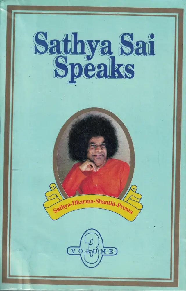 Sathya Sai Speaks – Volume 3 Kirjat