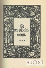 Se Wsi Testamenti 1548 - Kirjat