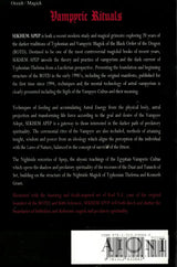 Sekhem Apep – Typhonian Vampyre Magick Kirjat